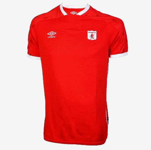 2021/22 América de Cali Home Red Soccer Jersey Shirt